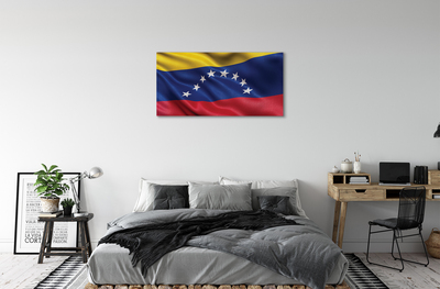 Lærredsbillede Venezuelas flag