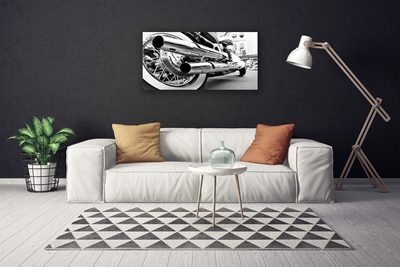 Foto til lærred Motorbike Art