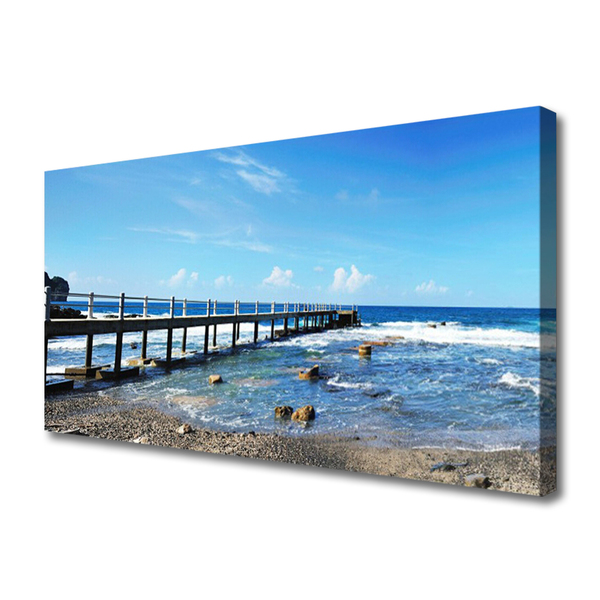 Foto til lærred Ocean Beach Landscape