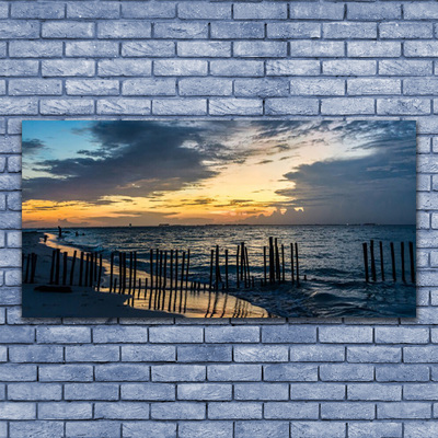 Foto til lærred Sea Beach Landscape