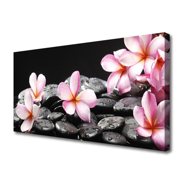 Billede lærred Flower Wall Plumeria