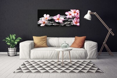 Billede lærred Flower Wall Plumeria