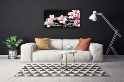 Billede lærred Flower Wall Plumeria