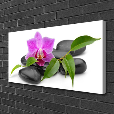 Foto på lærred Flower Orchid Art