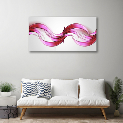 Lærred foto Abstrakte bølger Kunst