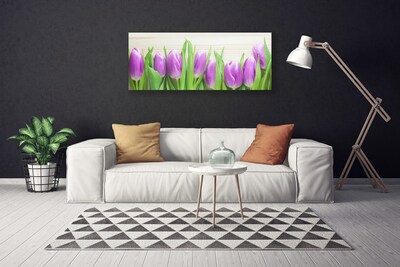 Foto på lærred Tulipaner Natura Blomster