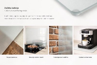 Glas komfur dækplade Dobbelt halvtransparent