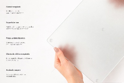 Komfur topdæksel Rektangulær halvtransparent