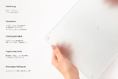 Komfur topdæksel Rektangulær halvtransparent