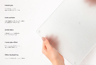 Komfur topdæksel Rektangulær halvtransparent