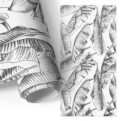 Selvklæbende folie til skab Bananblade