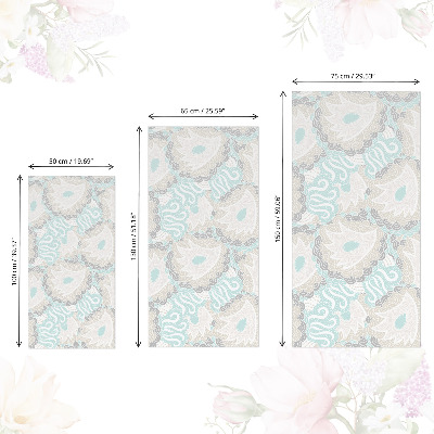 Selvklæbende folie til skab Organiske mønstre