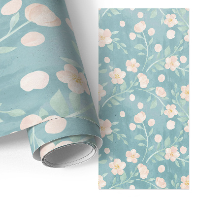 Kontaktplast Blomstermotiv