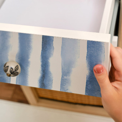 Kontaktplast Blå striber