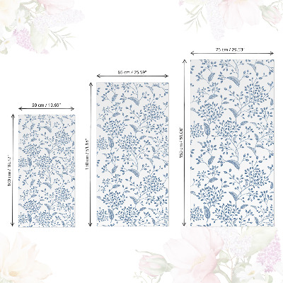 Møbelfolie Plantemønster