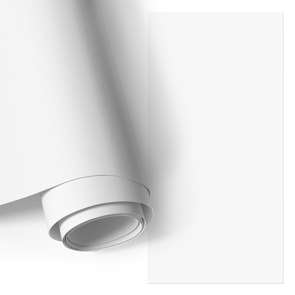 Dekorationsfolie Ren hvid