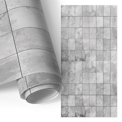 Selvklæbende folie til skabslåge Grå fliser