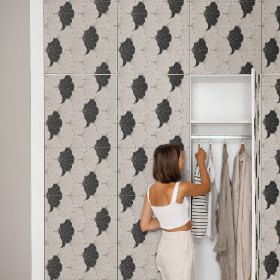 Selvklæbende folie til møbler Blomstermønstre