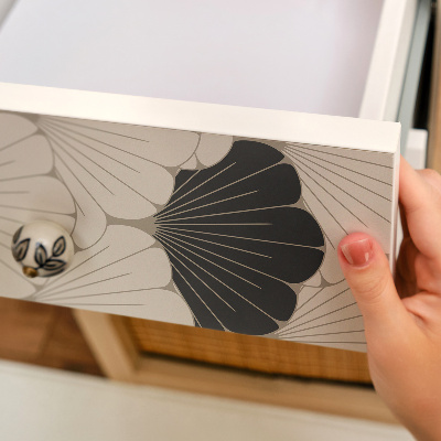 Selvklæbende folie til møbler Blomstermønstre