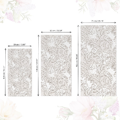 Kontaktplast Monstera-blade