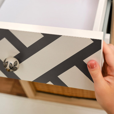 Dekorationsfolie Simpel fletning