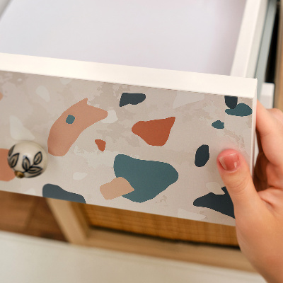 Selvklæbende folie til møbler Farverigt mønster