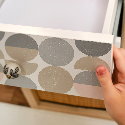 Dekorationsfolie Geometriske pasteller