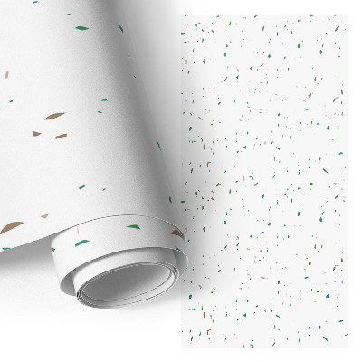 Selvklæbende folie til skabslåge Farverigt mønster