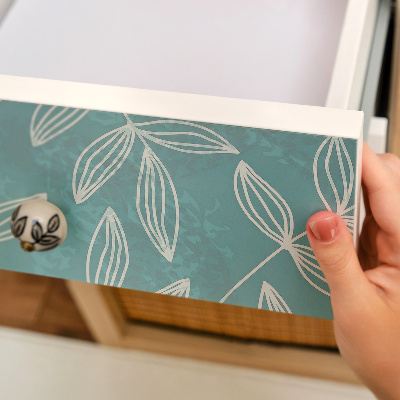 Kontaktplast Plantemønster