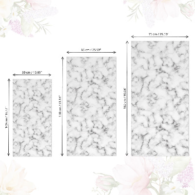 Selvklæbende folie til skab Marmormønster