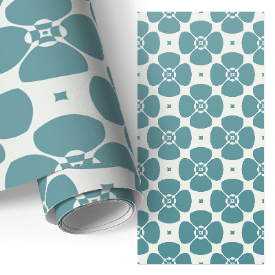 Kontaktplast Blomstergeometri