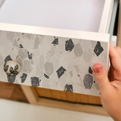 Selvklæbende folie til møbler Mosaik af abstraktion