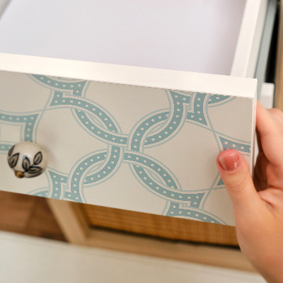 Selvklæbende folie til møbler Geometriske ornamenter