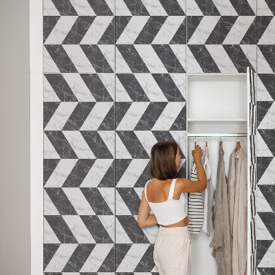 Møbelfolie Kontrasterende elegance