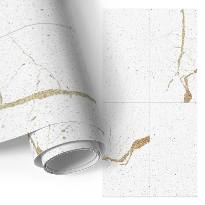 Dekorationsfolie Hvide tallerkener