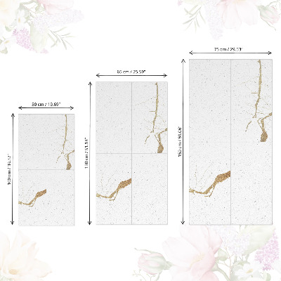 Dekorationsfolie Hvide tallerkener