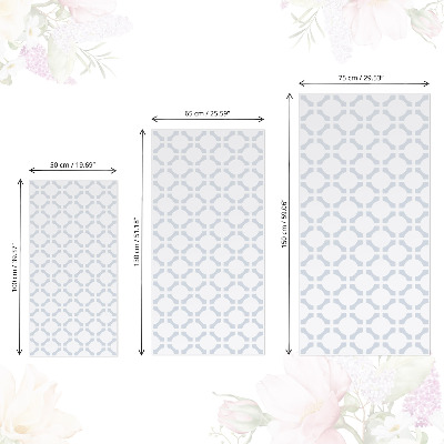 Selvklæbende folie til skab Regelmæssigt mønster