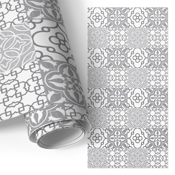 Selvklæbende folie til skabslåge Symmetrisk mosaik