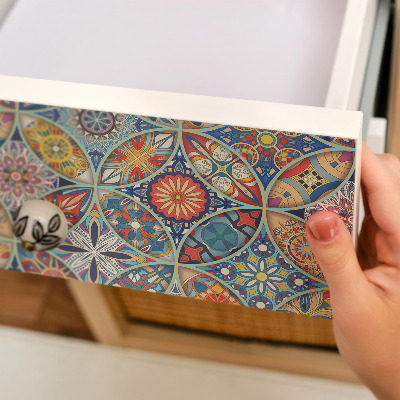 Dekorationsfolie Farverig mosaik