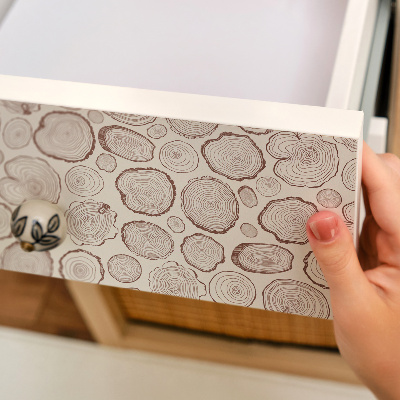 Møbelfolie Træbark