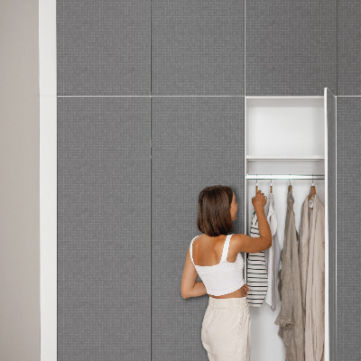 Selvklæbende folie til skab Gitterlinjer