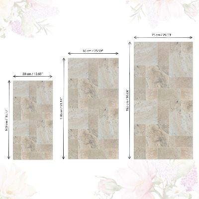 Møbelfolie Mosaik af sten