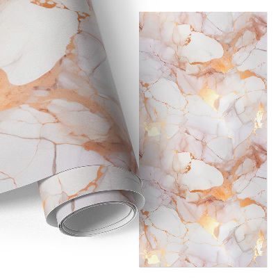 Selvklæbende folie til skab Marmorinspirationer