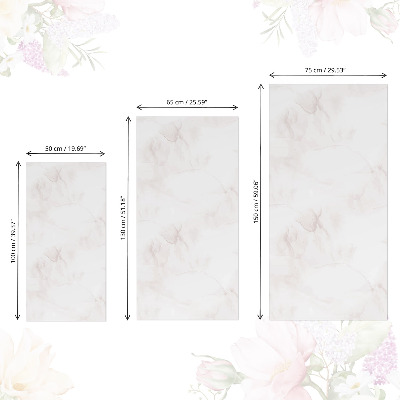 Selvklæbende folie til møbler En diskret sten