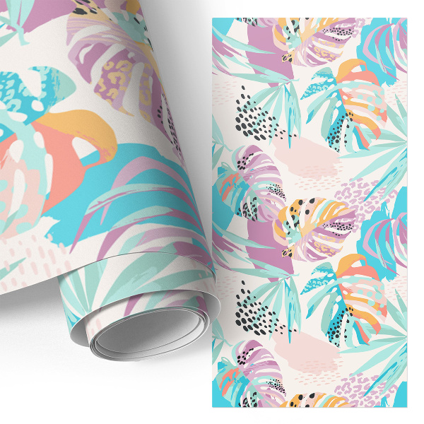 Dekorationsfolie Farverig eksotisme