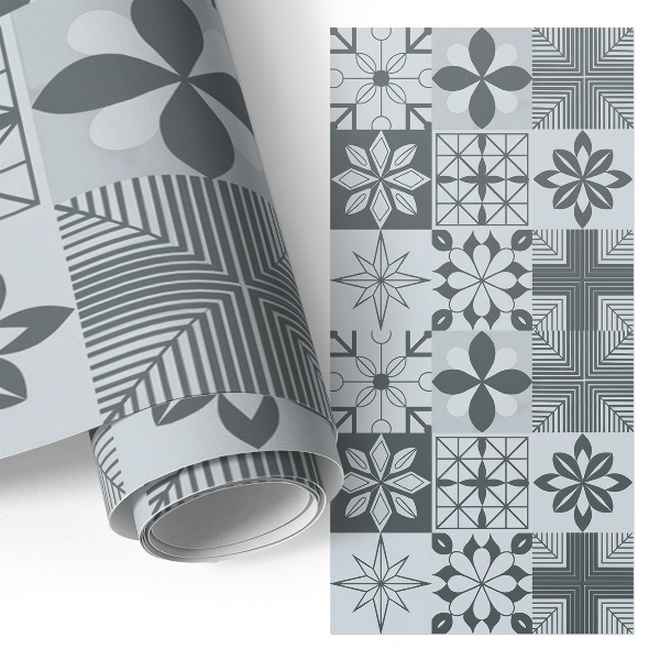 Selvklæbende folie til skabslåge Mange fliser