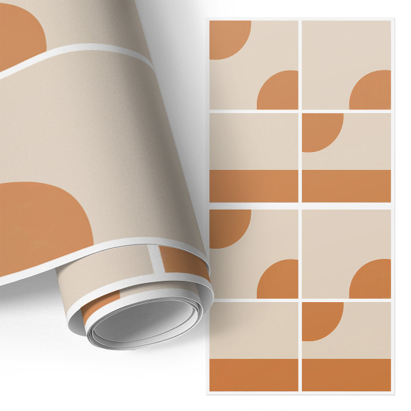 Møbelfolie Vintage-former