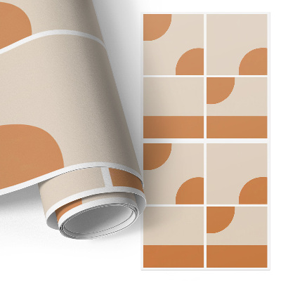 Møbelfolie Vintage-former