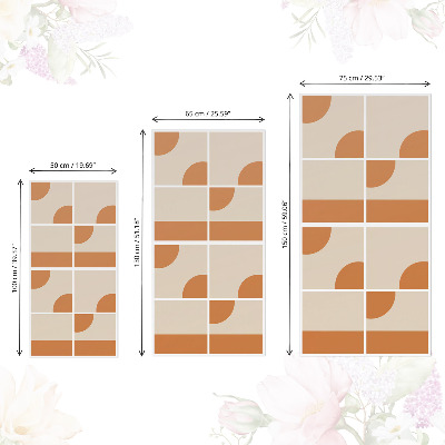 Møbelfolie Vintage-former