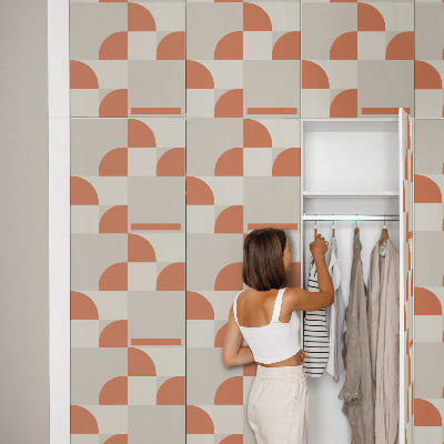 Dekorationsfolie Vintage-former